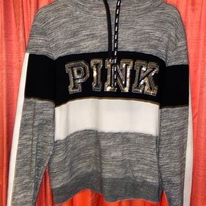 PINK HOODIE WITH POCKETS